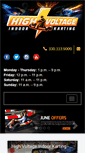 Mobile Screenshot of highvoltagekarting.com